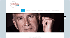 Desktop Screenshot of kulturkreis-lahr.de